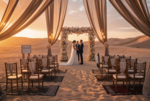 Desert Wedding Dubai: A Romantic Celebration Beneath Open Skies