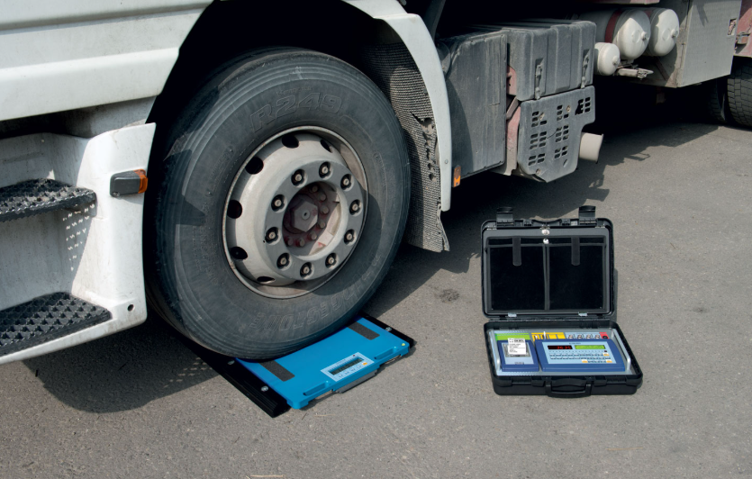 Efficient Weighing with Portable Axle Scales