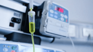 Correcting a Drip Chamber Full Situation During Clinical Practice