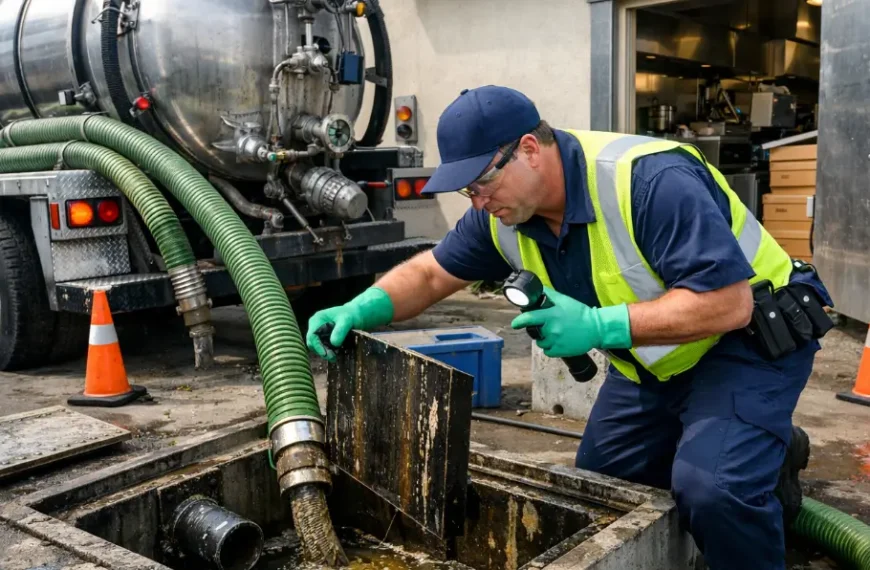 Why Homeowners Trust a Professional Grease Trap Cleaning Company for Safe Disposal